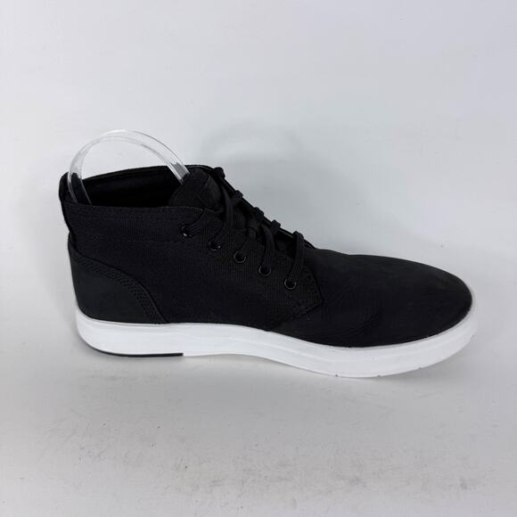 Timberland Davis Square Chukka Shoes Men\'s 9 Black Leather Lace-Up Waterproof main image 9